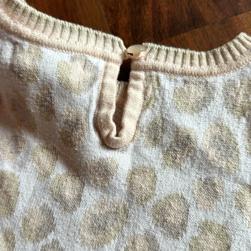 Cynthia Rowley Girls 4T Cheetah Print Sweater Dress - Picture 6 of 9